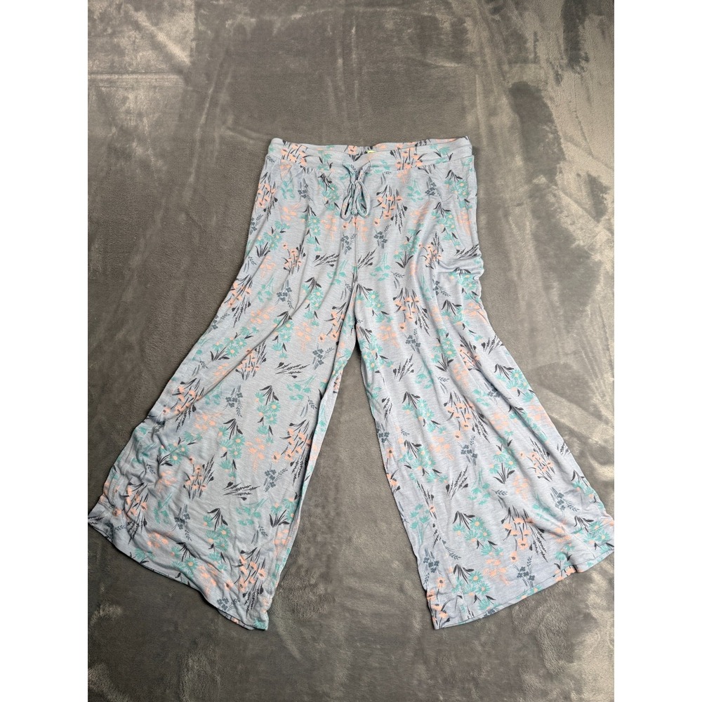 Honeydew Intimates Pajama Pants Womens XS Floral Rayon Stretch Sleepwear Capri